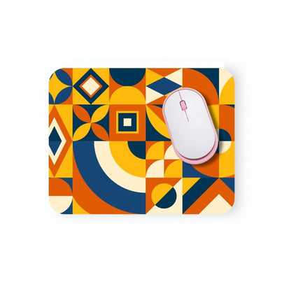 Premium Geometric Pattern Mouse Pad