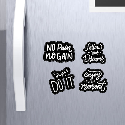 Fridge Magnet Motivational Theme for Home & Kitchen