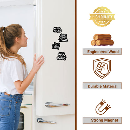 Fridge Magnet Motivational Theme for Home & Kitchen