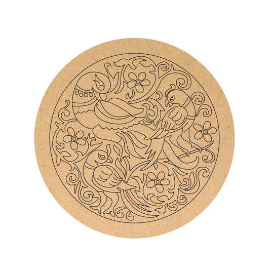 Pre Marked MDF Board For Art