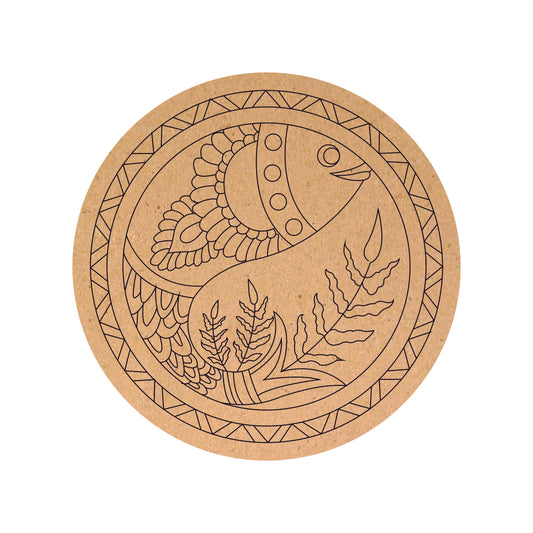 MDF Pre Marked Round Fish