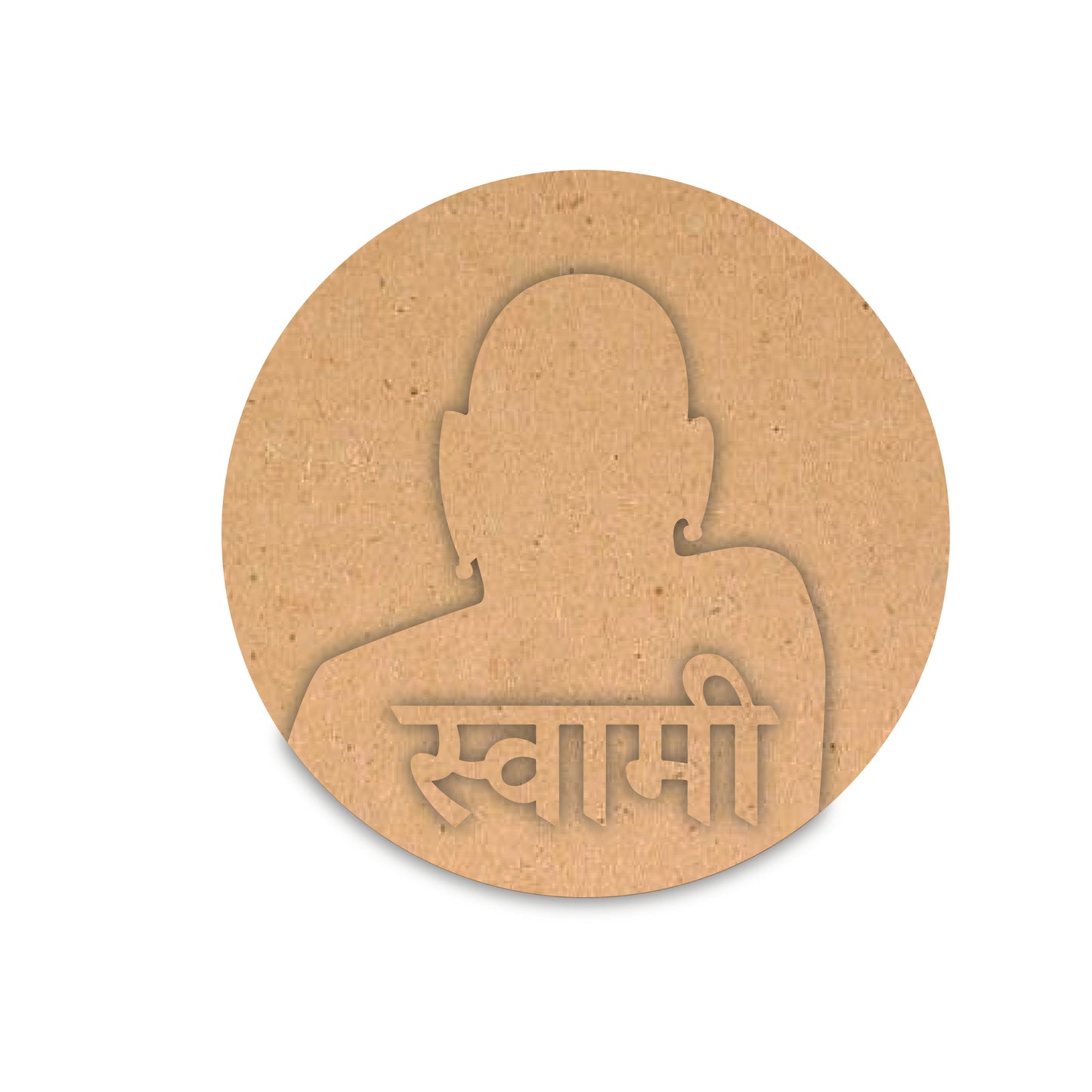 Shri Swami Samrath Pre-marked MDF Round