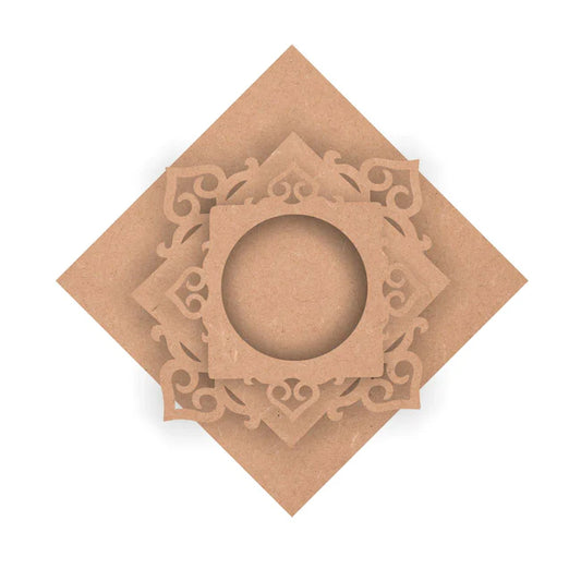 Chatushpad T Light Candle Holder