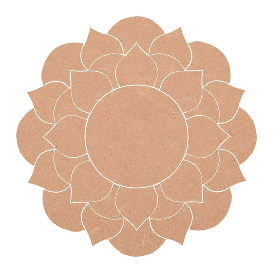 MDF Circle Rangoli Cutouts