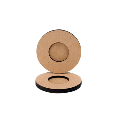 Round Shape MDF Tea Light Holder TH071