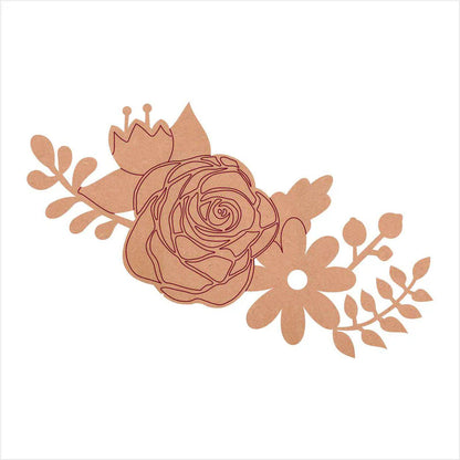 Mdf Flower Cutouts