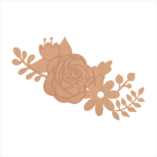 Mdf Flower Cutouts