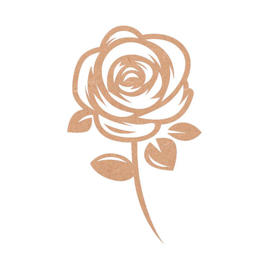 Mdf Rose Cutout 01