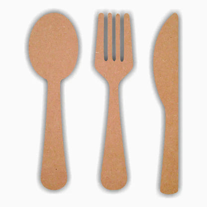 MDF Spoon Fork Knife Cutouts