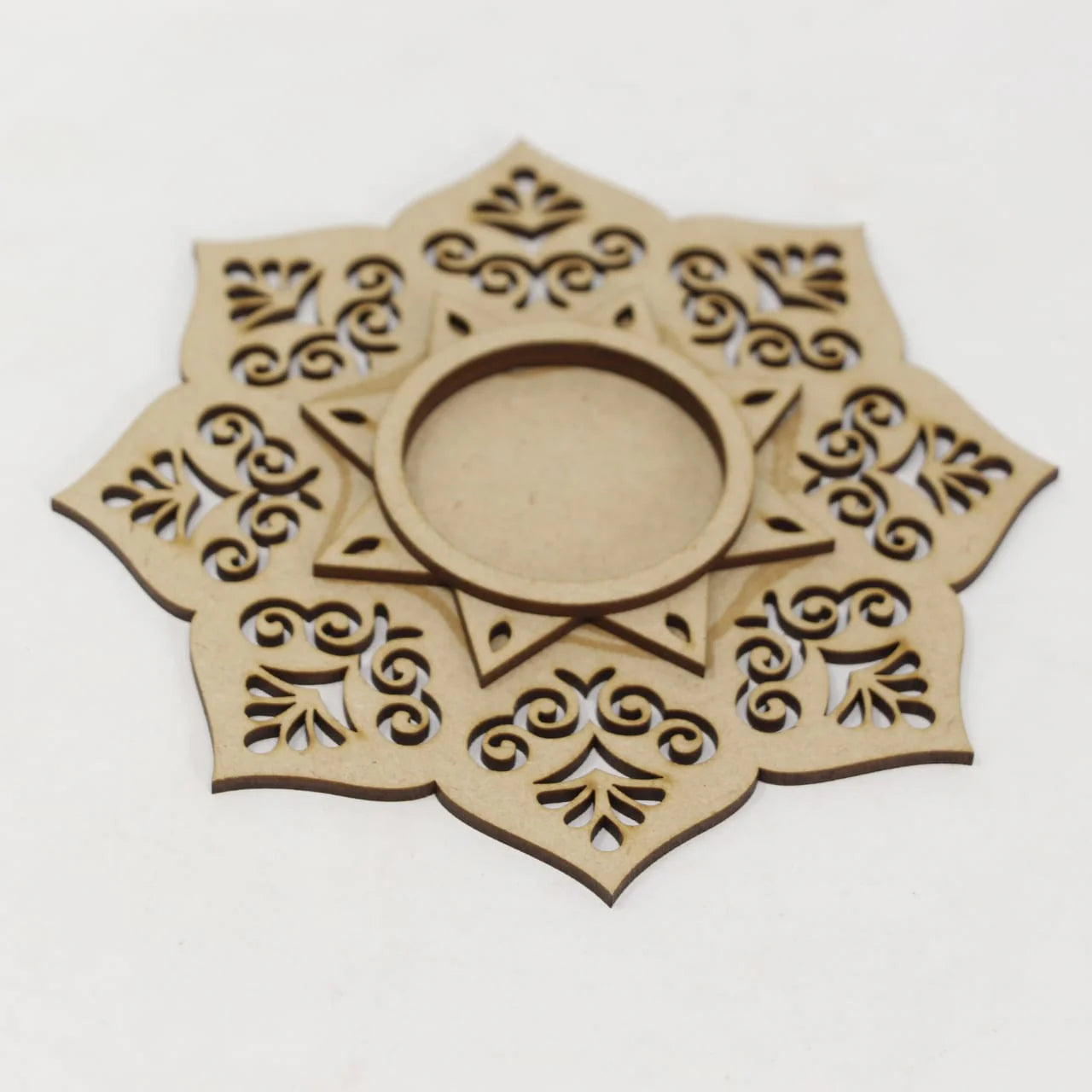 Designer 3 Layer MDF Tea Light Holder TH062