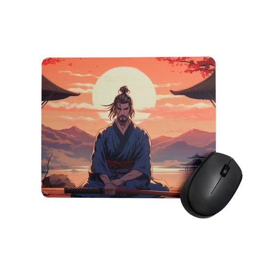 Premium Samurai Printed Mouse Pad