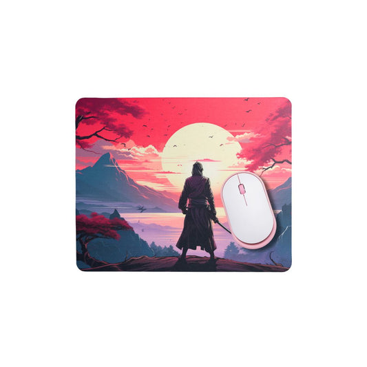 Premium Samurai Warrior Printed Mouse Pad