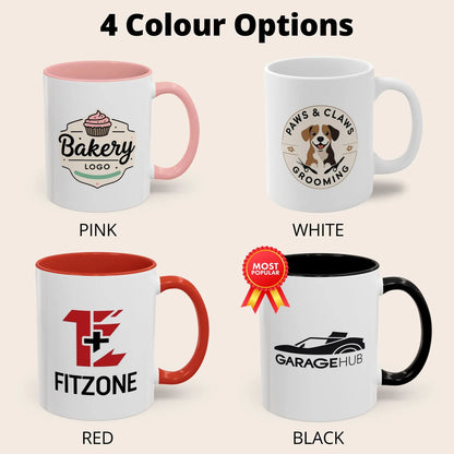 Premium Custom Logo Mugs for Business and Office
