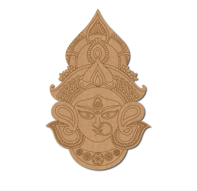 Durga Maa Pre Marked MDF Design