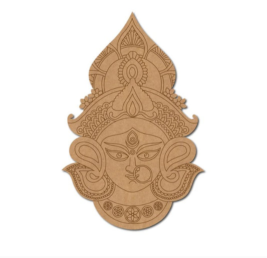 Durga Maa Pre Marked MDF Design
