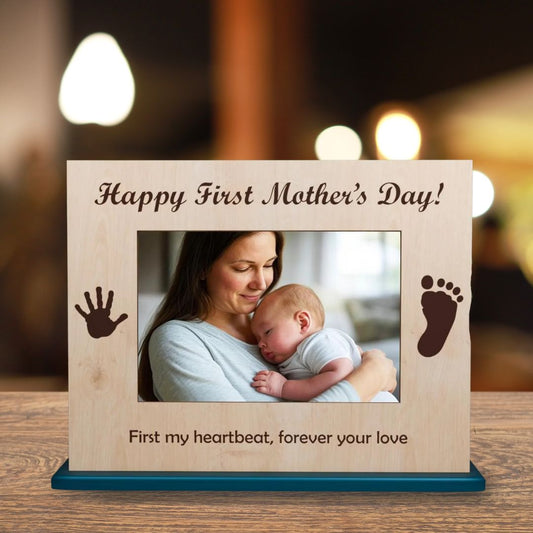 Personalized First Mother's Day Photo Frame